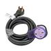 Parkworld 885538-10FT AC Adapter Cord NEMA 14-30P to 14-50R (Both for RV EV and Tesla) 10 feet