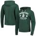 Men's League Collegiate Wear Green Michigan State Spartans Bendy Arch Essential Pullover Hoodie