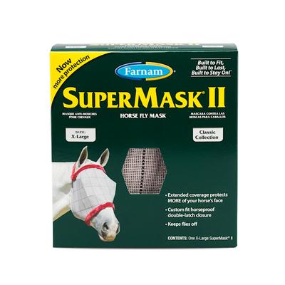 Farnam SuperMask II Classic Horse Fly Mask, without Ears, X-Large
