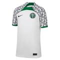 Nike Unisex Kinder Fußballtrikot Nff Y Nk Df Stad JSY Ss Aw, White/Pine Green/Black, DN0838-100, M