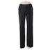 Calvin Klein Dress Pants - Mid/Reg Rise: Black Bottoms - Women's Size 6 Petite