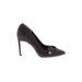 Ted Baker London Heels: Pumps Stiletto Cocktail Party Gray Solid Shoes - Women's Size 39.5 - Pointed Toe