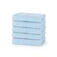 Inspire Me 500 GSM Extra Thick Plush Royal luxury Egyptian Cotton Towels Highly Absorbent Durable Hotel & Spa Bathroom (Set of 4) Machine Washable (Sky Blue, Bath Sheet)