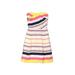 Lilly Pulitzer Cocktail Dress - A-Line: Yellow Print Dresses - Women's Size 00