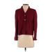 Ann Taylor Silk Blazer Jacket: Red Jackets & Outerwear - Women's Size 6