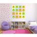 Zoomie Kids Wall Decal Vinyl in Blue/Pink/Yellow | 5 H x 5 W in | Wayfair EE99CE162163473081690C951F74F297