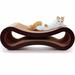 Tucker Murphy Pet™ Dusa Solid Wood Pet Bed Wood in Brown | 10.5 H x 34 W x 10.5 D in | Wayfair 5BA535D0F4EA45BE91D60B9F6684C955