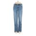 J.Crew Jeans - Mid/Reg Rise: Blue Bottoms - Women's Size 27 Tall