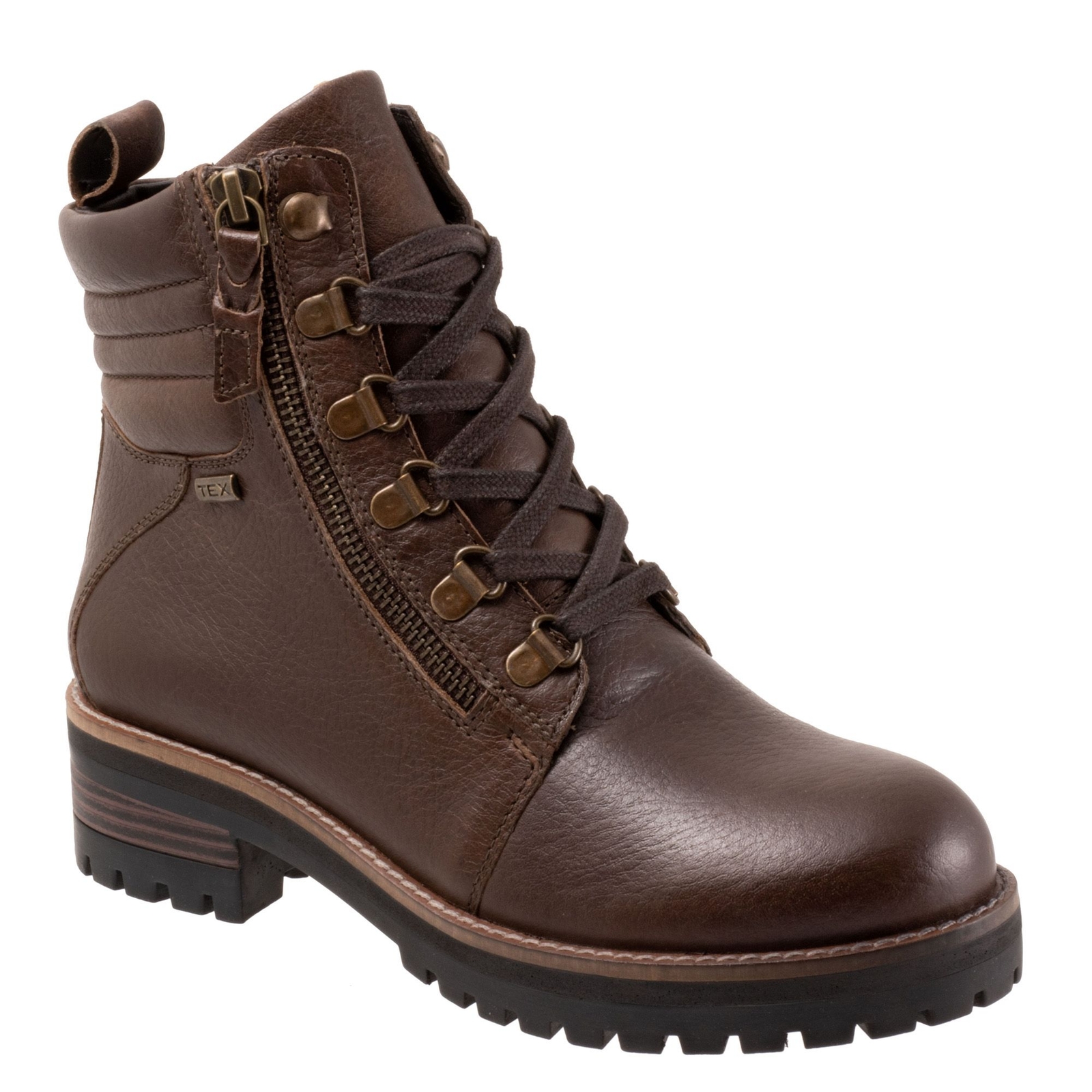 Softwalk Everett - Womens 8 Brown Boot N