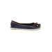 MICHAEL Michael Kors Flats: Slip On Platform Bohemian Blue Solid Shoes - Women's Size 6 - Round Toe