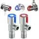 Stainless Steel Hot Cold Inlet Valve Toilet Filling Angle Valves Sink Basin Water Heater Faucet for
