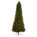 9.5' Pre-Lit Multifunction Slim Colorado Mountain Spruce Artificial Christmas Tree, LED Lights - 9.5 Foot