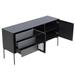62.4" Dresser TV Stand Entertainment Center, Coffee Bar Cabinet with 3 Drawers & 2 Doors, Kitchen Buffet Table/ Sideboard