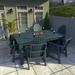 Hamilton 7-piece Outdoor Dining Set - 42" x 72" Table, Dining-height