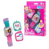 Barbie Electronic Toy Smart Watch with Lights Sounds and 2 Changeable Covers Unicorn or Shooting Star Kids Toys for Ages 3 Up Gifts and Presents