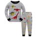 SDJMa Toddler s pajamas Toddler Kids Boys Pajamas Cotton Dinosaur Sleepwear T shirt Tops Pants Set