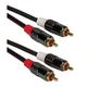 25 ft. Dual-RCA Premium Component Audio Combo Cable - Smoke - 25 ft.