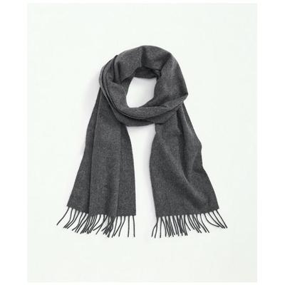 Brooks Brothers Men's Cashmere Fringed Scarf | Hea...