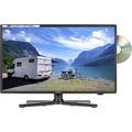 Reflexion LED TV 24 inch EEC F (A - G) CI+, DVB-C, DVB-S2, DVB-T2 HD, PVR ready, DVD player, Full HD Black (glossy)