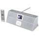 soundmaster IR3300SI Internet desk radio Internet, DAB+, FM AUX, Bluetooth, DLNA, USB, Wi-Fi, Internet radio DLNA-compatible, Hands-free, Incl. remote control,