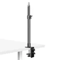 Supporto per montaggio da scrivania, supporto per luce in alluminio da tavolo regolabile con punta a vite standard da 1/4 per fotocamera DSLR, luce ad anello, luce video
