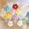 10 pezzi accessori per fiori di lana soffio fiore tornante accessori per copricapo maglione cappotto