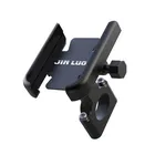 Supporto per telefono per bici Supporto per cellulare per manubrio moto CNC Supporto per telefono cellulare in lega di alluminio Rotazione a 360 gradi Accessori per montaggio su bicicletta da strada