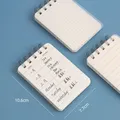 200 Page Line Mini Pocket A7 diario Notebook To Do Notepad accessori per ufficio Notebook acessolos