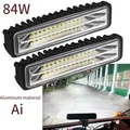 84W 28 LED Car Work Light faretto ad alta luminosità fuoristrada Automobile camion guida fari