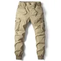 Pantaloni Cargo da uomo pantaloni tattici militari da uomo tuta lavata da uomo pantaloni da uomo