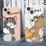 Custodia per telefono Jerrys Cute Toms per IPhone 14 Plus 13 12 Mini 11 Pro Max Candy Cover in