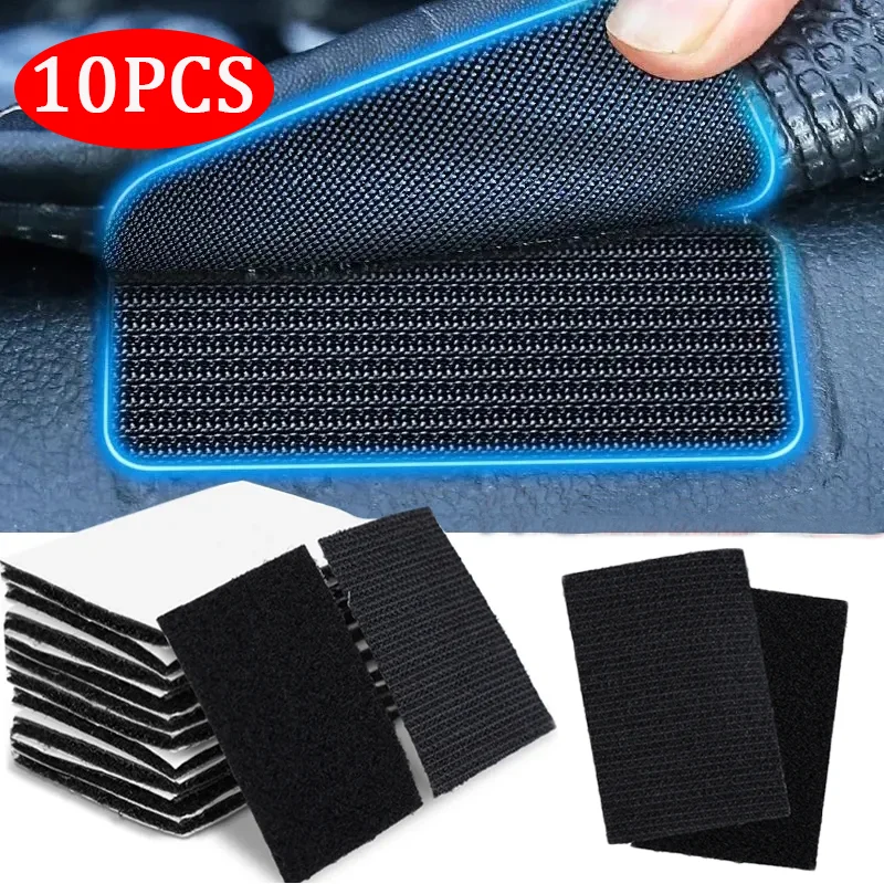 Adesivi di fissaggio per tappetini universali per tappeti per auto Adesivo per nastro fisso antiscivolo Tappetino per piedi Nastro invisibile autoadesivo Accessori auto