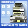 Steammemo serie HY Switch POE a 4/6/8/16 porte SFP per telecamera IP/sistema di telecamere AP/CCTV