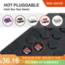 Flatbox Arcade Fight Stick Mini Hitbox Buttons Style Hot SWAP Kailh Switch Arcade Stick Controller