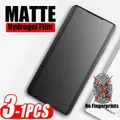 1-3PCS Pellicola idrogel opaca a copertura totale per LG Wing Velvet V60 V50 V30 PLUS G5 G6 G7 G8 ThinQ Protezione schermo per LG Q6 Q7 Plus