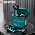 Monster XKT16 Auricolari Bluetooth 5.3 Design meccanico Cuffie wireless Cuffie da gioco TWS