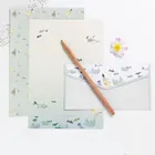 Set di buste da 9 pezzi buste per lettere cartoline carte d'invito per feste di matrimonio copertina lettere tamponi di carta ufficio di cancelleria coreana