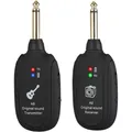 Ricevitore trasmettitore per sistema Wireless per chitarra UHF trasmettitore per chitarra wireless ricaricabile integrato