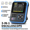 FNIRSI DSO TC3 oscilloscopio digitale Transistor Tester funzione generatore di segnale 3 in 1 Tester