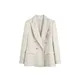 TRZA Cappotto blazer doppiopetto in tweed moda donna Vintage Tasche con patta a maniche lunghe Capispalla femminile Chic Veste Femme