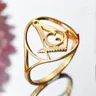 Anello massonico Dawapara per uomo anello muratore massonico anello simbolo massonico anello Vintage