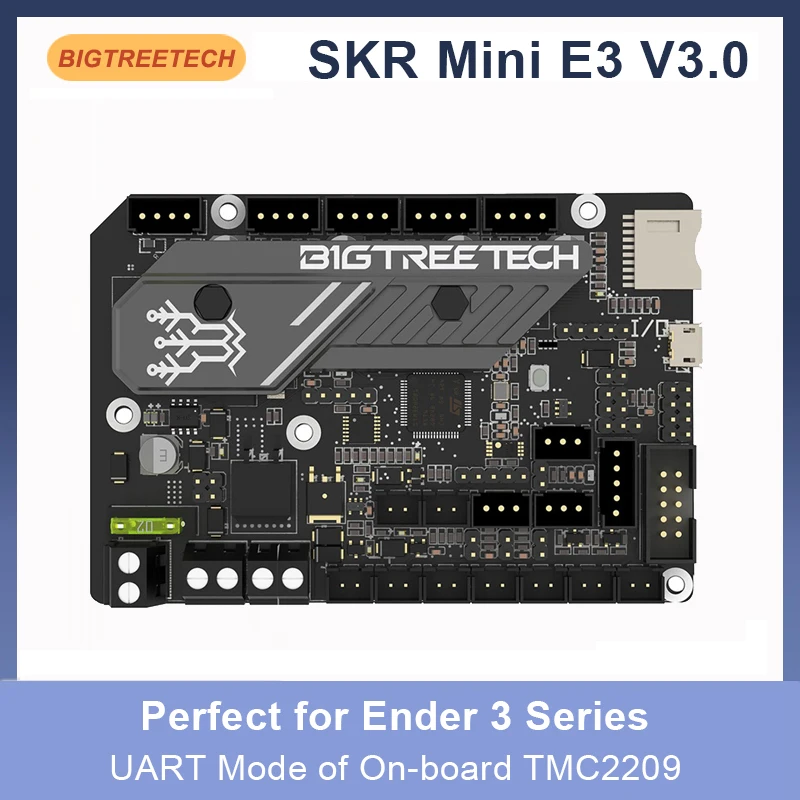 Scheda madre BIGTREETECH BTT SKR Mini E3 V3.0 con scheda madre stampante 3D TMC2209 UART VS SKR 2 per Ender 3 Ender 5 Pro CR 10