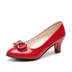 2023 scarpe eleganti da donna scarpe con tacco alto in pelle verniciata scarpe da donna con tacco