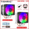 TISHRIC Cooling CPU Cooler Fan PWM 3Pin RGB Air Cooler Processor Cooler PC Intel LGA 1150 1151 1700