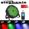 GOTLAMP 36 LED Stage Flat Par Lighting Effect RGBW 3 in1 DMX 512 DJ Disco Party Holiday Christmas