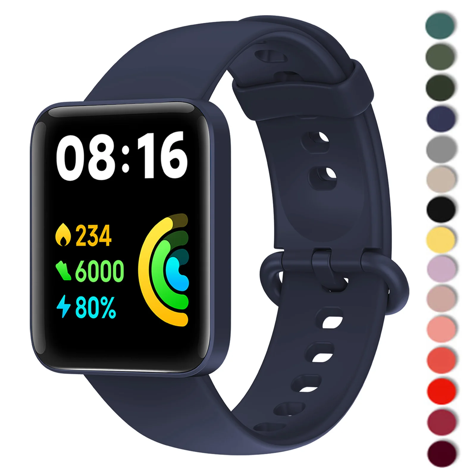 Cinturino in silicone per Xiaomi Mi Watch 2 Lite cinturino versione globale cinturino di ricambio braccialetto mi watch lite cinturino Redmi Watch 2/1