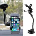 Supporto per telefono per auto con ventosa girevole a 360 gradi Supporto per supporto flessibile per cellulare per iPhone Samsung Supporto per telefono con clip Xiaomi in auto
