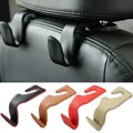 Ganci per poggiatesta per seggiolino auto Gancio posteriore nascosto in pelle Portaoggetti Organizzatore Portaoggetti posteriore per borse Borse Accessori interni