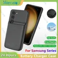 Custodia per caricabatteria per Samsung Galaxy S23 + 22 Ultra Note 10 20 S20 S21 Plus coperchio batteria portatile Power bank per S21 FE