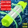 18W 45W DC 12V Verde Bianco Giallo Blu IP68 di Alluminio di Alto Potere LED di Pesce Attirare Esca